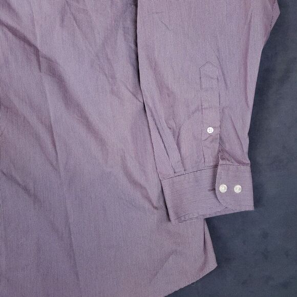 Roundtree Yorke Travel Smart Men's Shirt 3XT Button Long Sleeve Easy Care Plaid - Picture 5 of 15